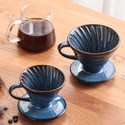 V60 Ceramic Dripper – Perfect for artisanal coffee preparation at home