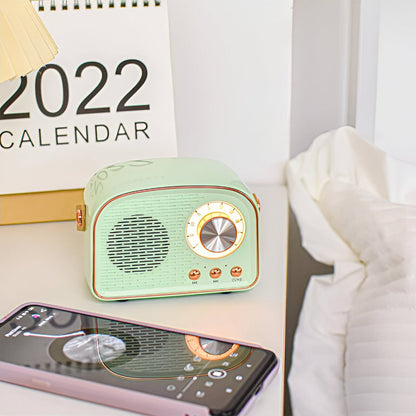 SoundRetro Bluetooth Speaker – Wireless Vintage Speaker with Deep Sound & Retro Design | Bowlift