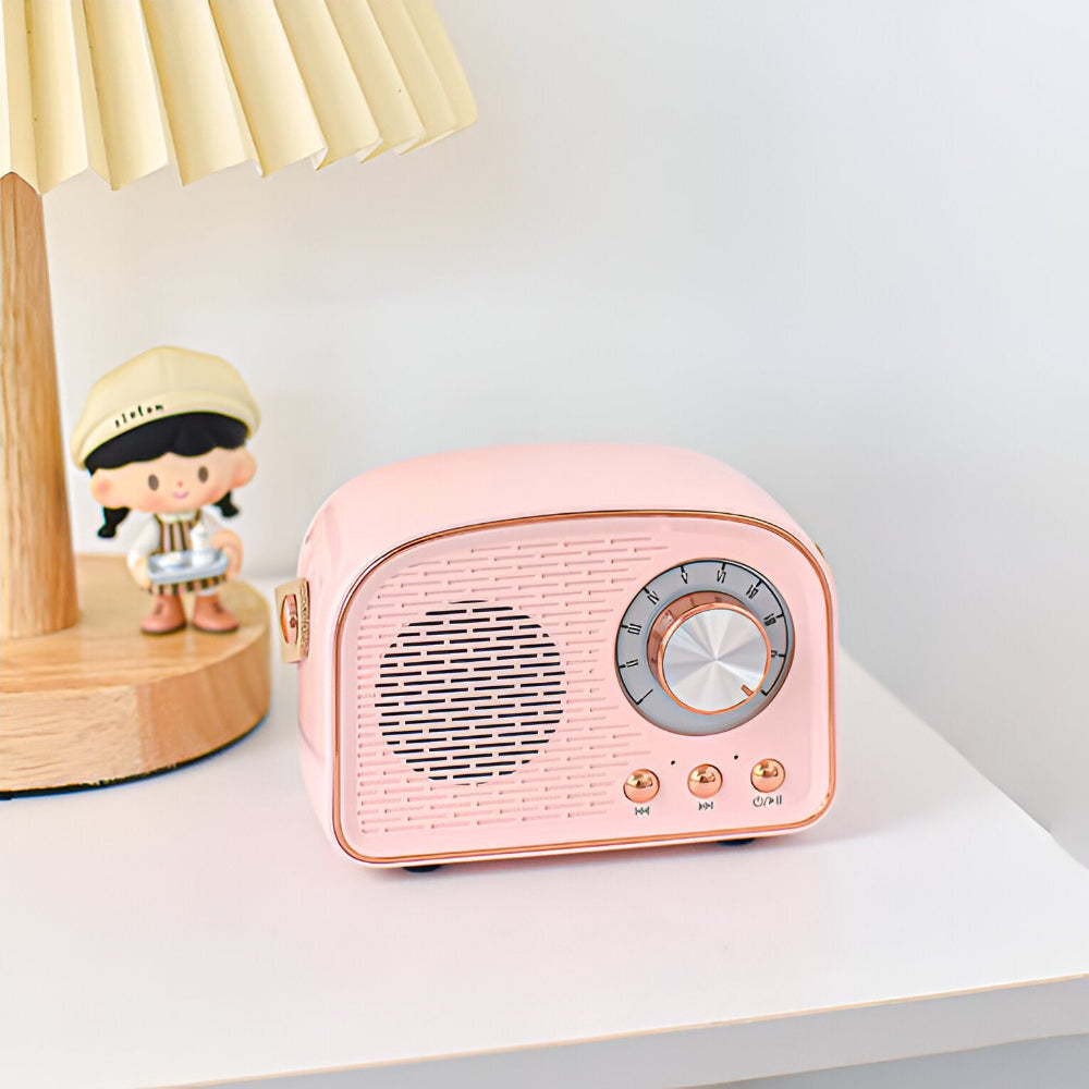 SoundRetro Brehnuetooth Speaker – Wireless Vintage Speaker with Deep Sound & Retro Design | Brehn