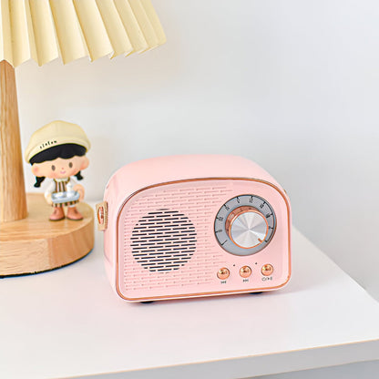 SoundRetro Bluetooth Speaker – Wireless Vintage Speaker with Deep Sound & Retro Design | Bowlift