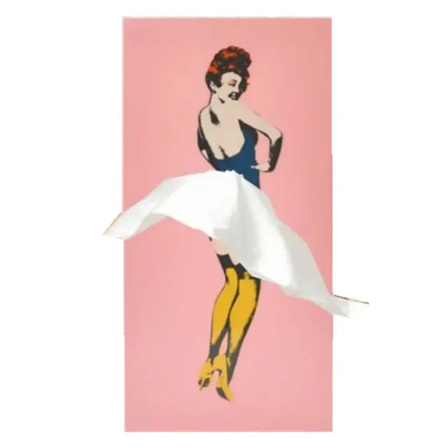 Retro Woman Tissue Box | Bowlift