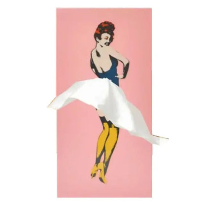 Retro Woman Tissue Box | Bowlift