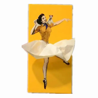 Retro Woman Tissue Box | Bowlift