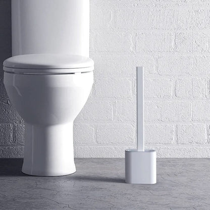 Skanto | Hygienic Silicone Toilet Brush with Wall Holder