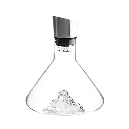 BowLift | Premium Wine Decanter | Lead-Free Crystal with Quick Aeration & Filtration for Enhanced Flavor Experience