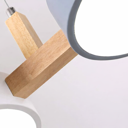 Nordic Multi-Light Cylinder Pendant Light for the Dining Room | Brehn