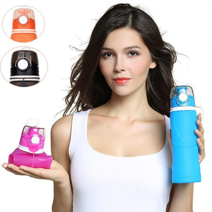 Premium Collapsible Silicone Water Bottle | Bowlift