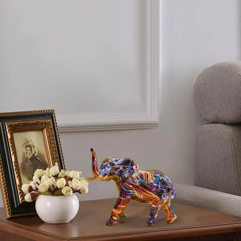 BowLift | ColorTrunk Lively Elephant Sculpture Unique Bold Design