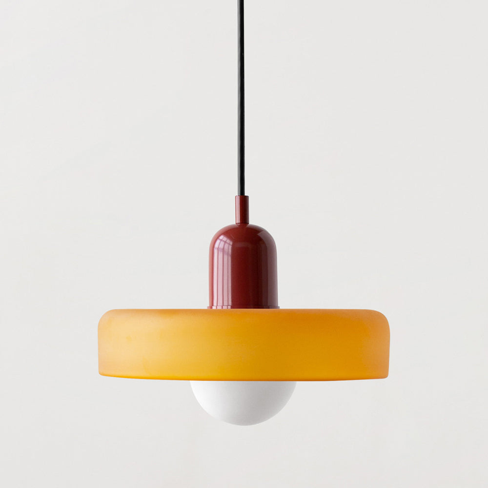 Skanto | Bauhaus Inspired Colorful Glass Pendant Lamp