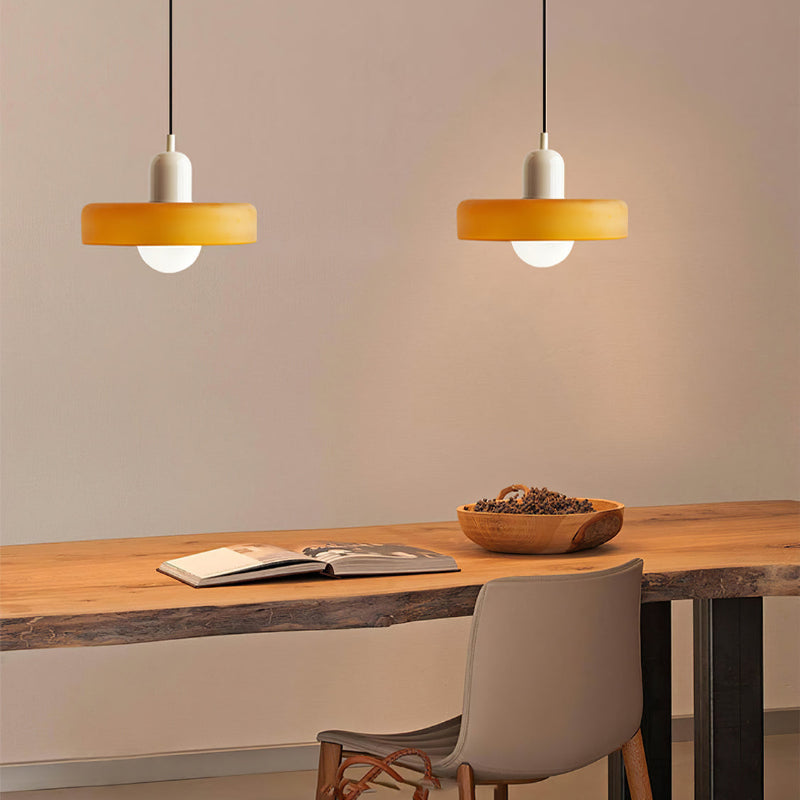 Skanto | Bauhaus Inspired Colorful Glass Pendant Lamp