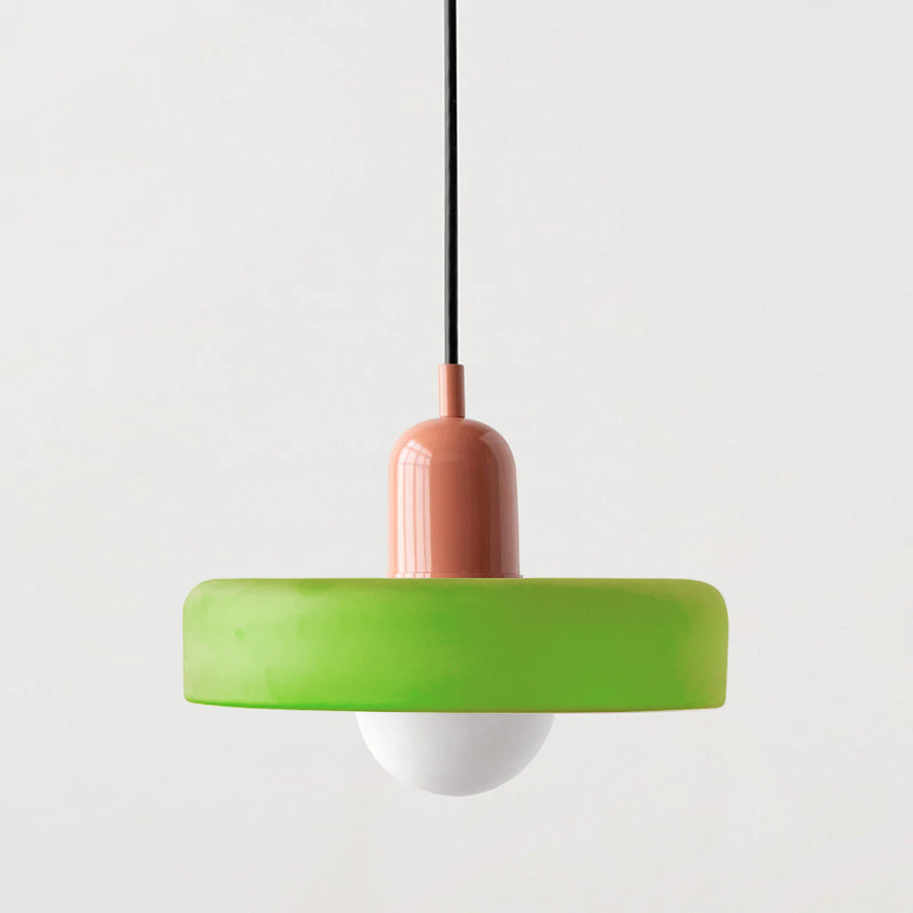 Skanto | Bauhaus Inspired Colorful Glass Pendant Lamp