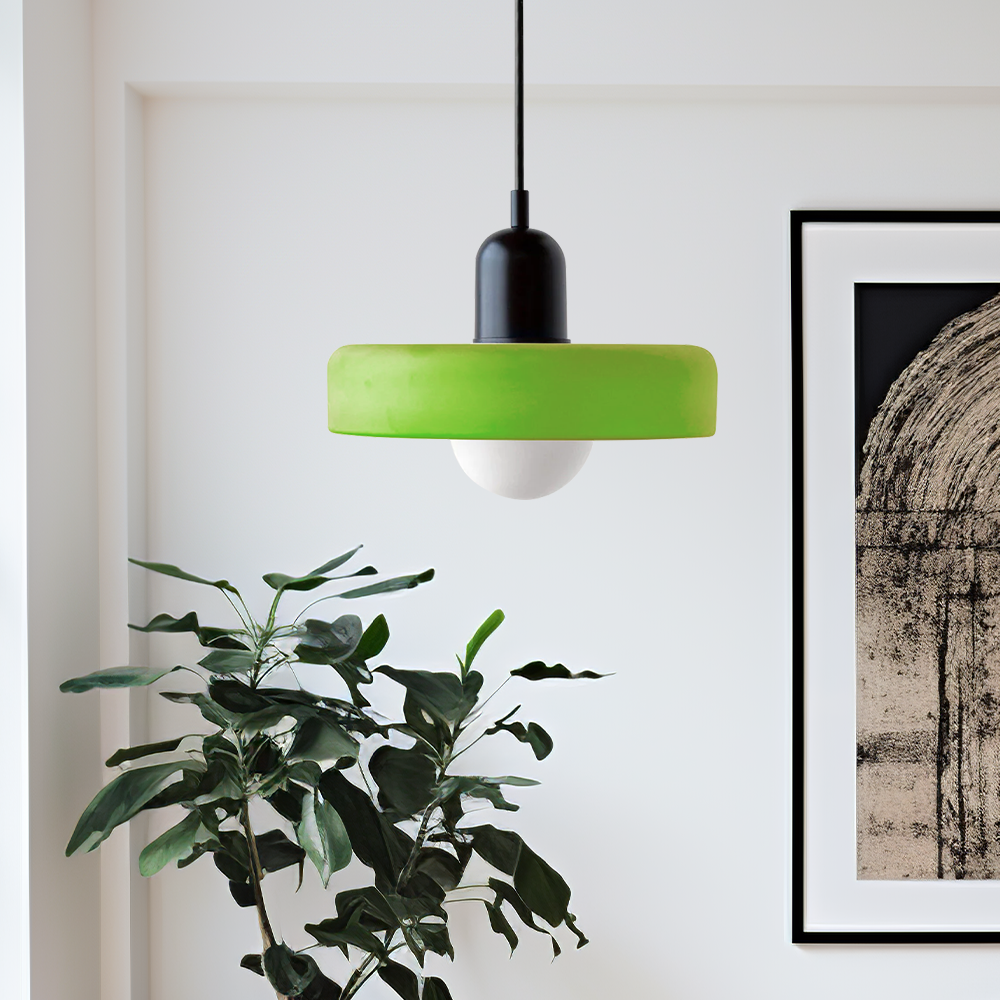 Skanto | Bauhaus Inspired Colorful Glass Pendant Lamp