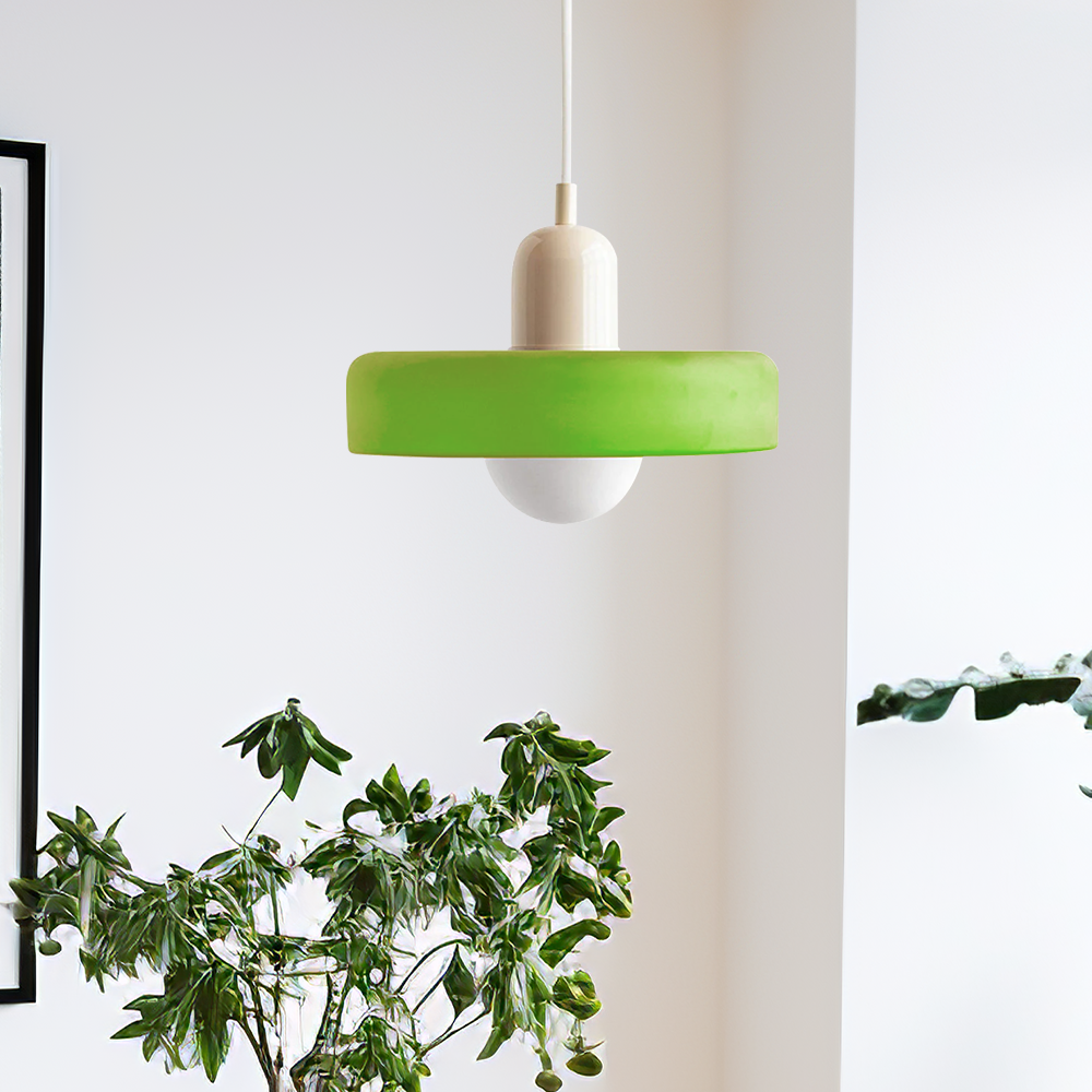 Skanto | Bauhaus Inspired Colorful Glass Pendant Lamp