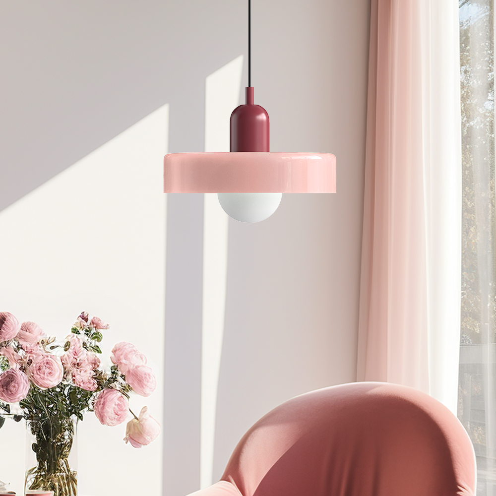 Skanto | Bauhaus Inspired Colorful Glass Pendant Lamp