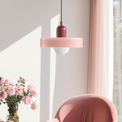 Skanto | Bauhaus Inspired Colorful Glass Pendant Lamp