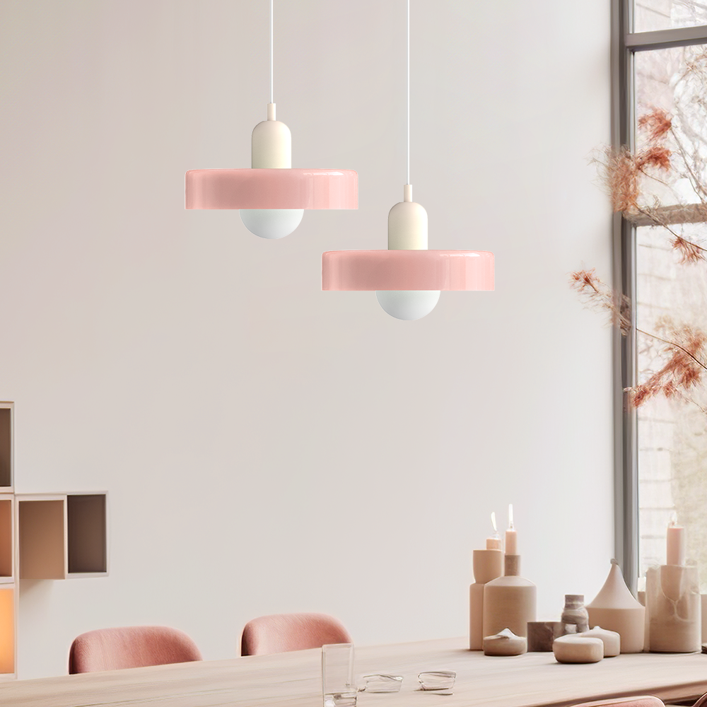 Skanto | Bauhaus Inspired Colorful Glass Pendant Lamp