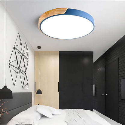 Colorful Round LED Ceiling Light | Karnz