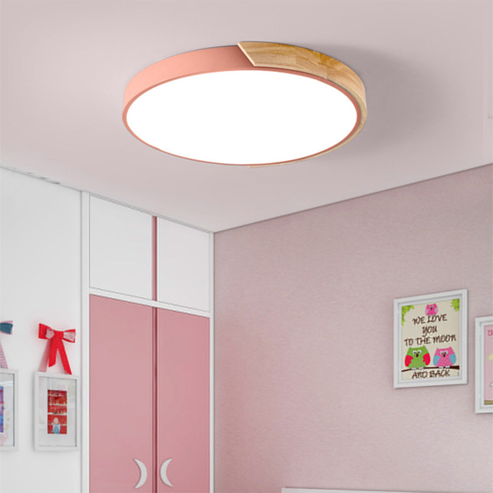 Colorful Round LED Ceiling Light | Karnz
