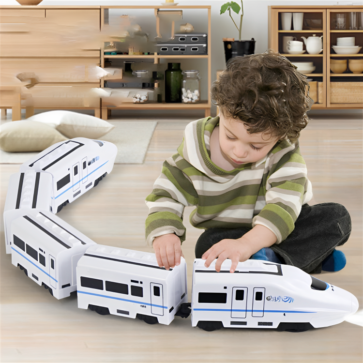 Skanto | Wooden Toy Train Educational Playset Toddler