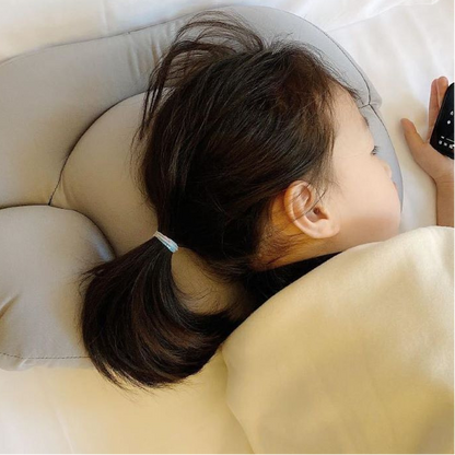 BowLift | Slim Sleep Pillow – Ergonomic Microbead Pillow for Side and Back Sleepers