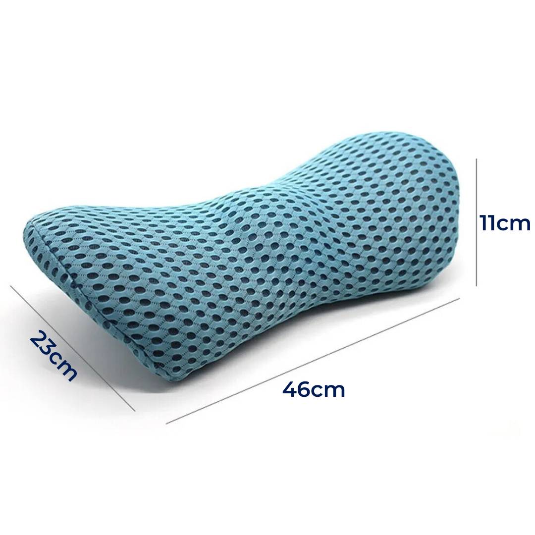 BowLift | Ergonomic Lumbar Support Cushion for Lower Back Pain Relief - Ideal for Office, Driving, and Home Use