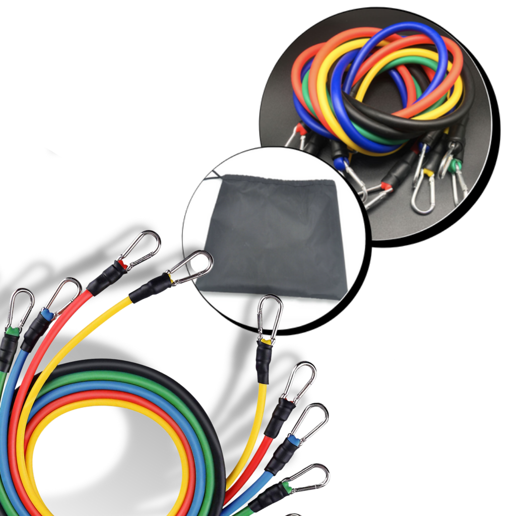 Complete Resistance Band Set (11 Pieces)
