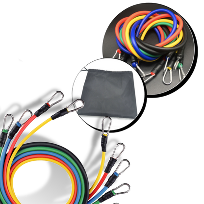 Complete Resistance Band Set (11 Pieces)