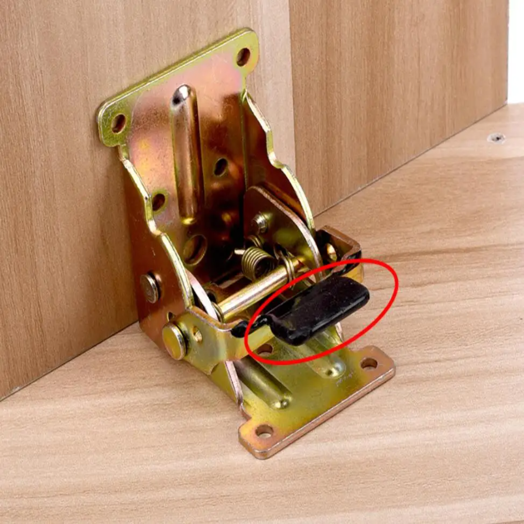 2 foldable self-locking hinges | Brehn