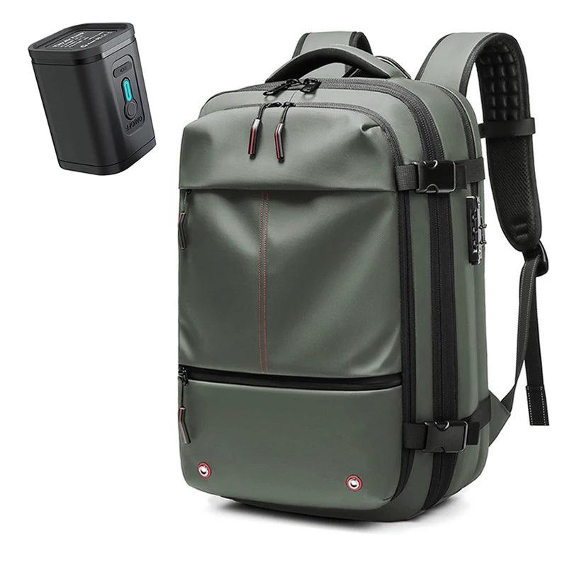 Skanto | CompriBag – Space-Saving Vacuum Travel Backpack with Expandable Capacity (25L–60L)