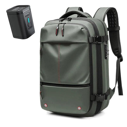 Skanto | CompriBag – Space-Saving Vacuum Travel Backpack with Expandable Capacity (25L–60L)
