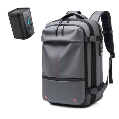 Skanto | CompriBag – Space-Saving Vacuum Travel Backpack with Expandable Capacity (25L–60L)