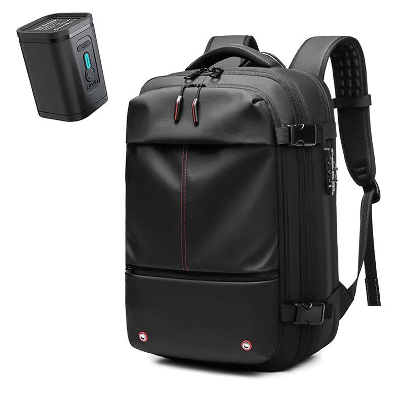 Skanto | CompriBag – Space-Saving Vacuum Travel Backpack with Expandable Capacity (25L–60L)