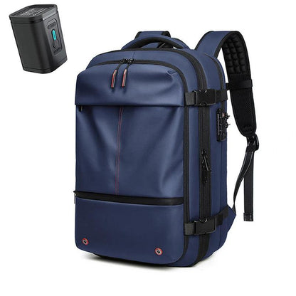 Skanto | CompriBag – Space-Saving Vacuum Travel Backpack with Expandable Capacity (25L–60L)
