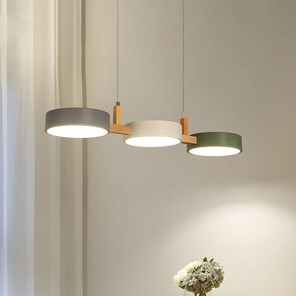 Nordic Multi-Light Cylinder Pendant Light for the Dining Room | Brehn