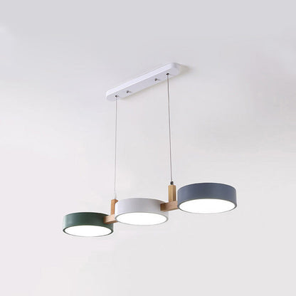 Nordic Multi-Light Cylinder Pendant Light for the Dining Room | Brehn