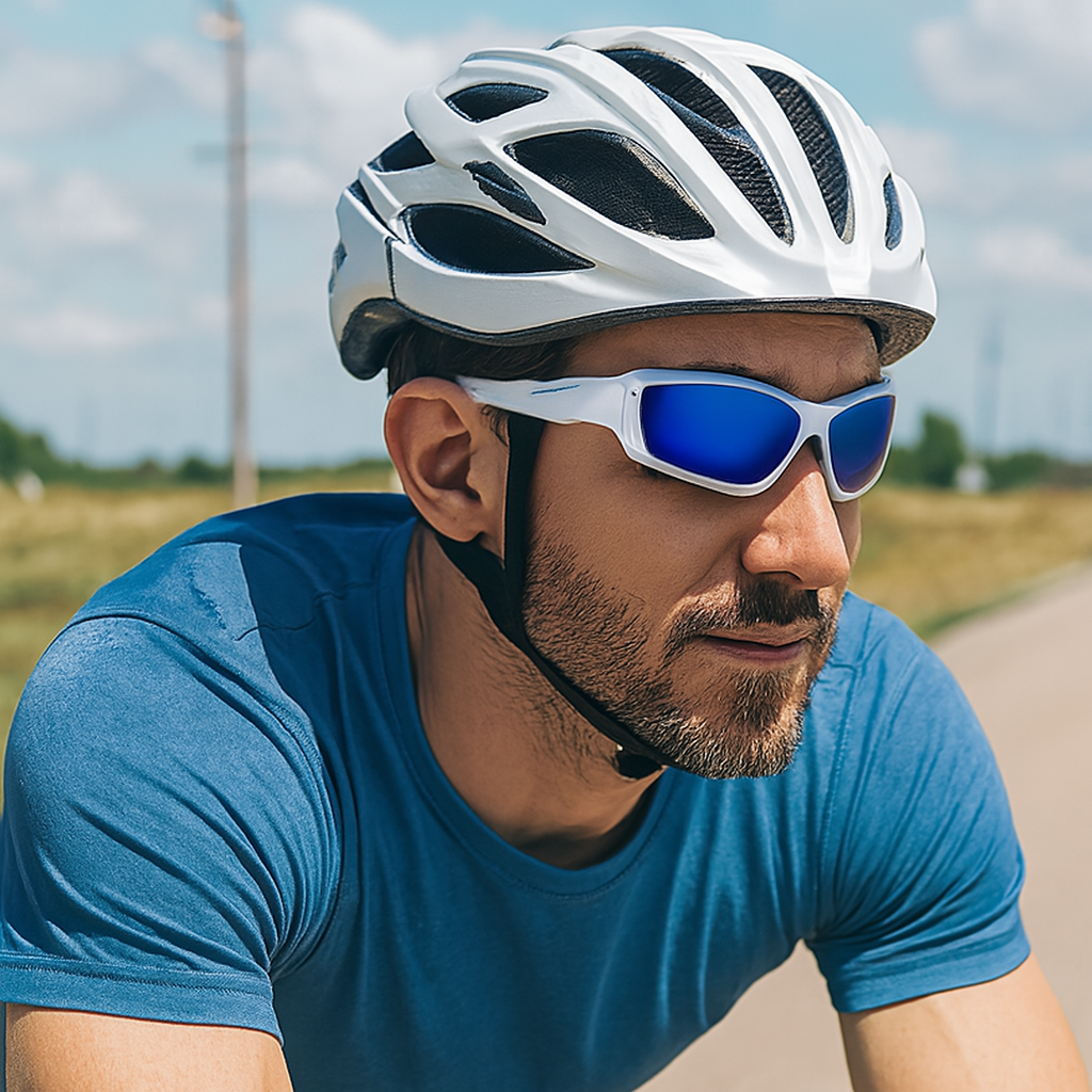Skanto | UV400 Polarized Sports Sunglasses for Running, Cycling, and Fishing