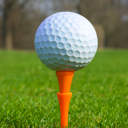 BowLift | 50 Pack Colorful Plastic Golf Tees with Step Down Graduated Height Control