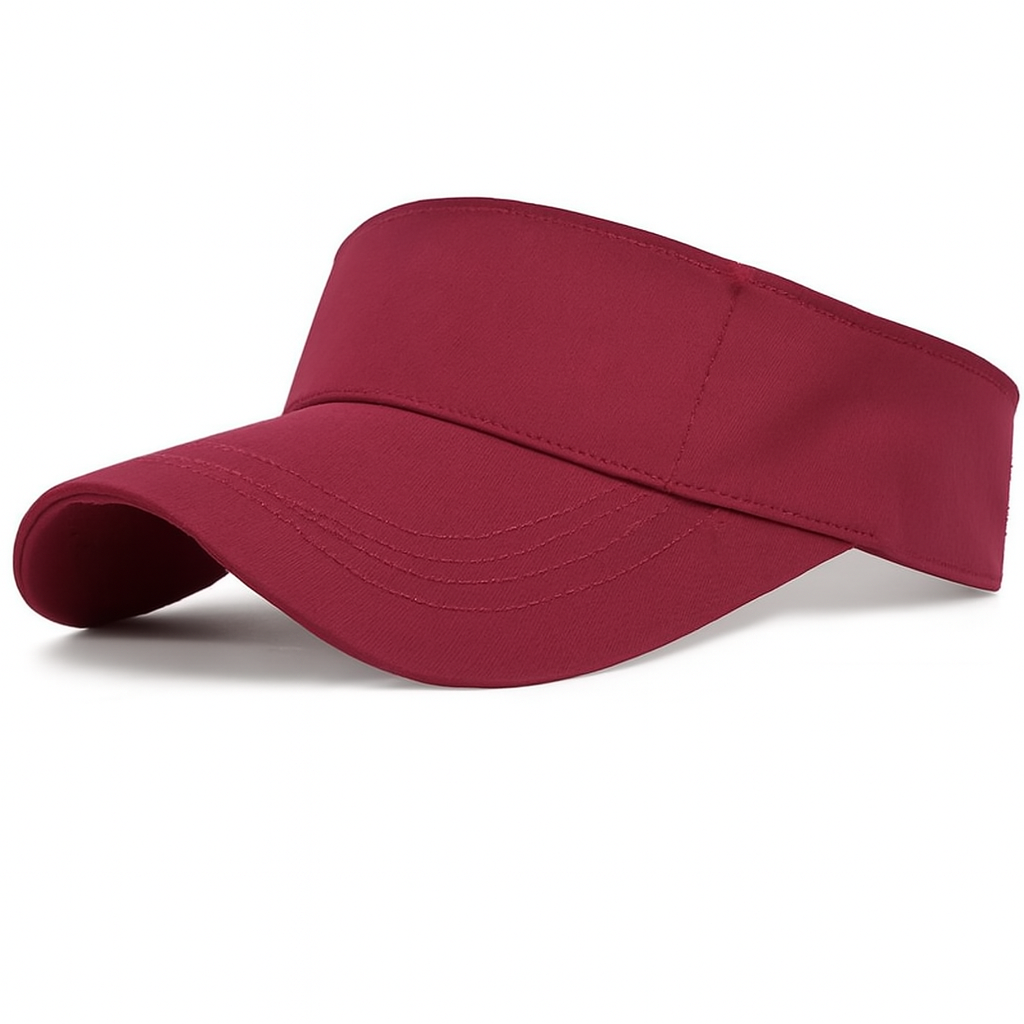 Skanto | Unisex Solid Color Sun Protection Sport Cap - Lightweight Outdoor Visor for Baseball, Tennis, Golf, and Casual Wear