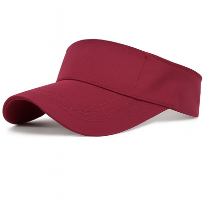Skanto | Unisex Solid Color Sun Protection Sport Cap - Lightweight Outdoor Visor for Baseball, Tennis, Golf, and Casual Wear