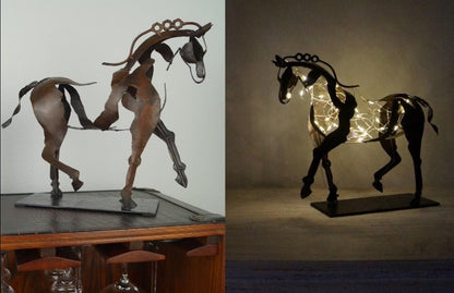 Brehn | Picture - Adonisma - Horse Design - Metal Ornament