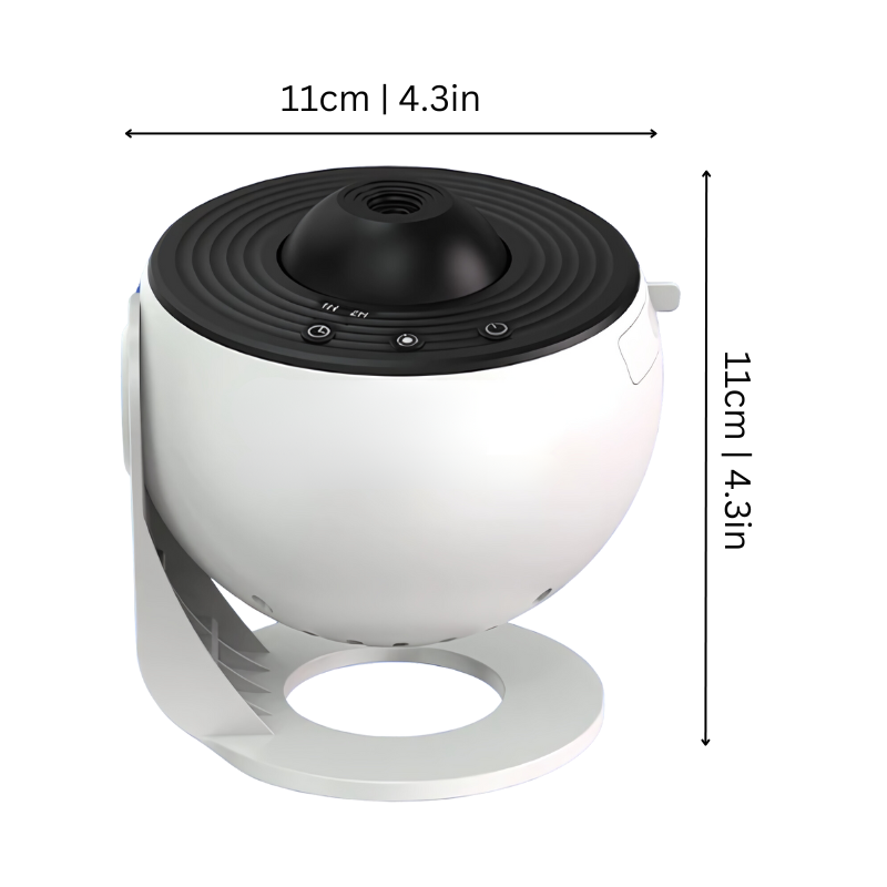 Skanto | CosmoView 4K Galaxy Projector – Rotating Star Sky Projector with 12 Cosmic Scenes
