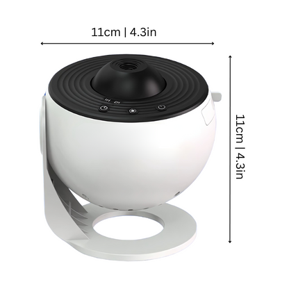 Skanto | CosmoView 4K Galaxy Projector – Rotating Star Sky Projector with 12 Cosmic Scenes