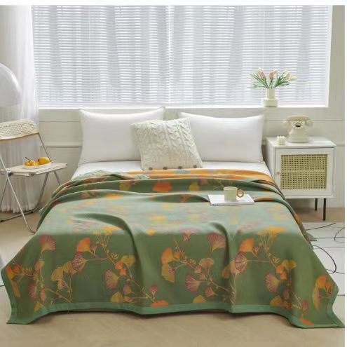 COTTON REVERSIBLE QUILTED BEDCOVER + Matching Pillow Cases - All in One Set Bowlift