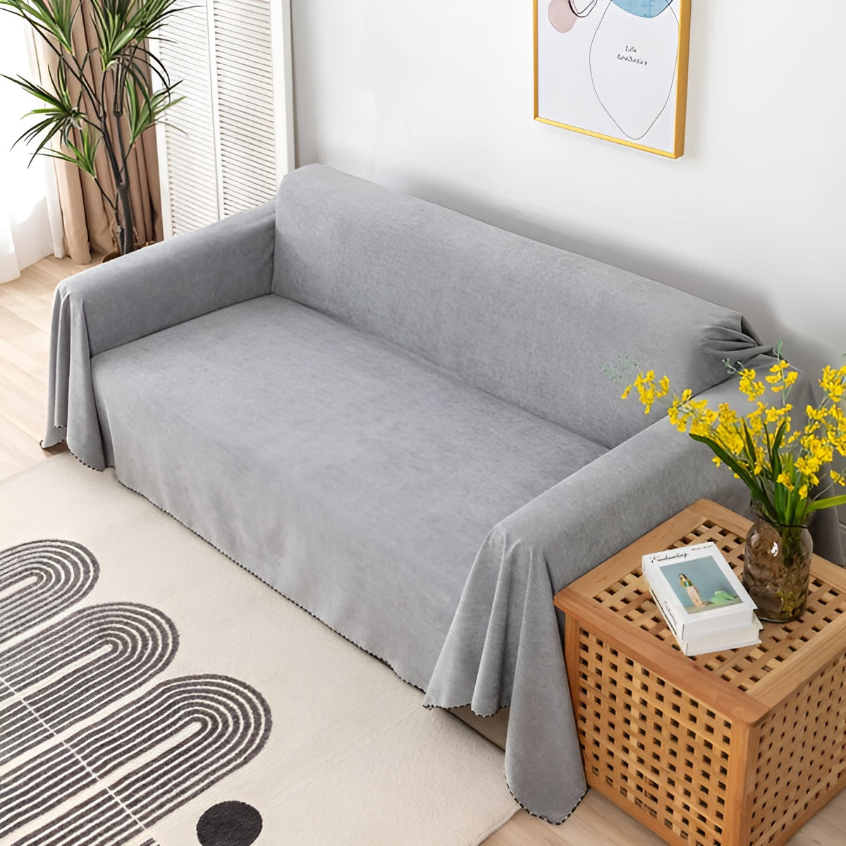 BowLift | Waterproof Sofa Blanket CosyHaven | Reversible | Pet Friendly & Easy Care