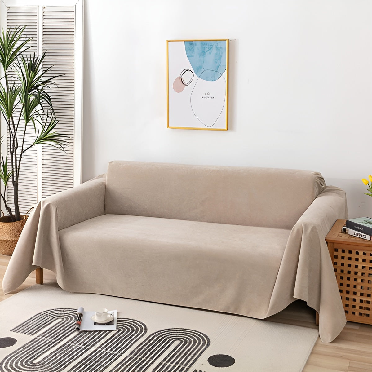 BowLift | Waterproof Sofa Blanket CosyHaven | Reversible | Pet Friendly & Easy Care