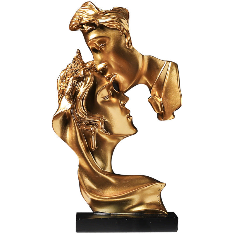 Couple Kissing Double-Sided Ornament | Skanto