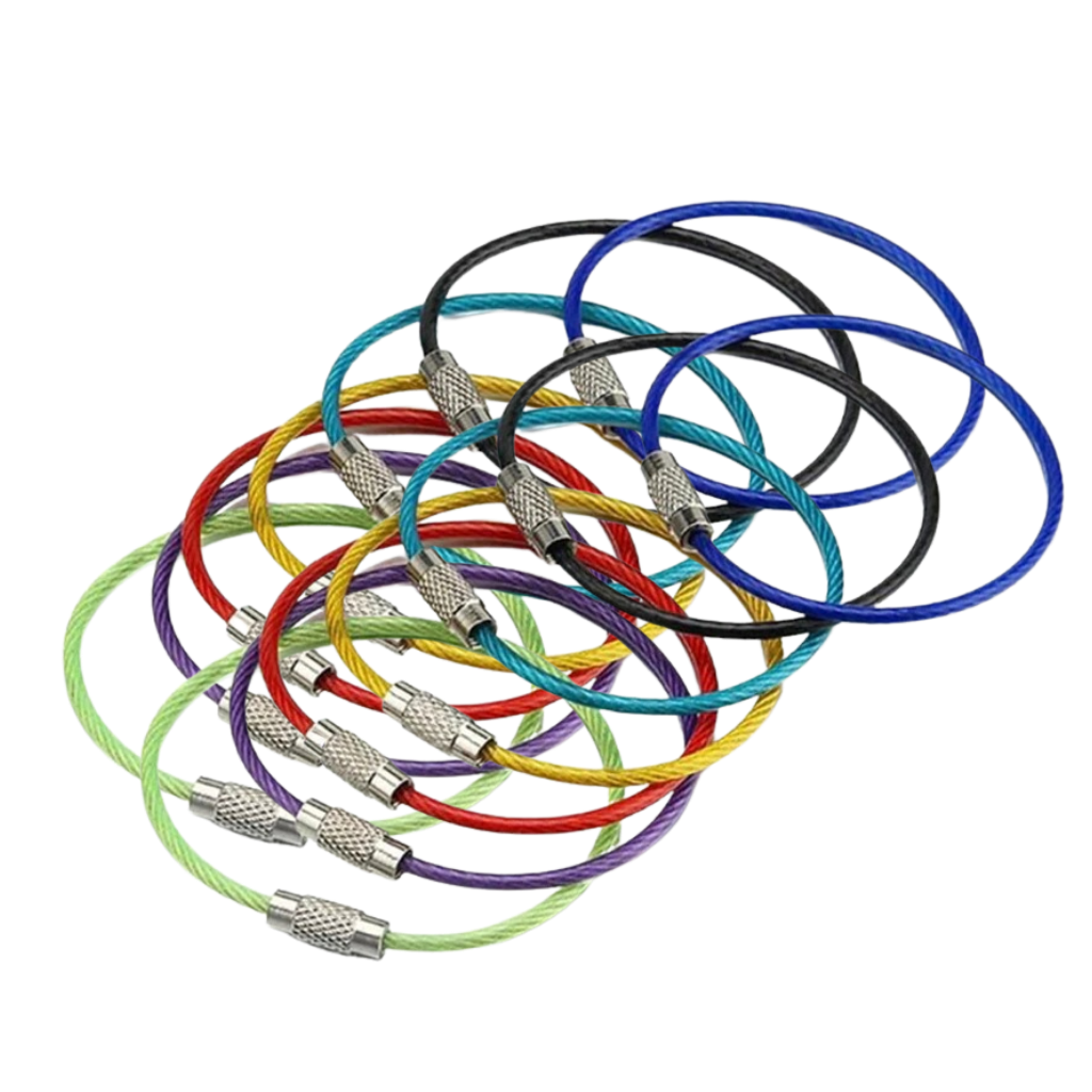 Pack of Flexible Keychains