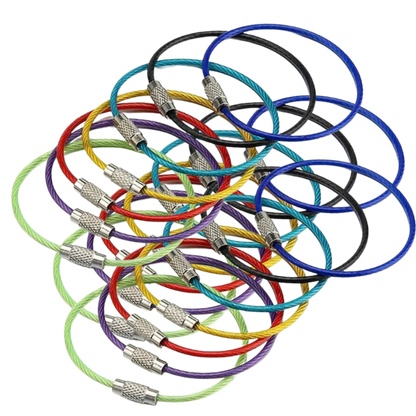 Pack of Flexible Keychains