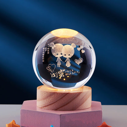 Skanto | DreamSphere - 3D Night Lamp with Magical Effect