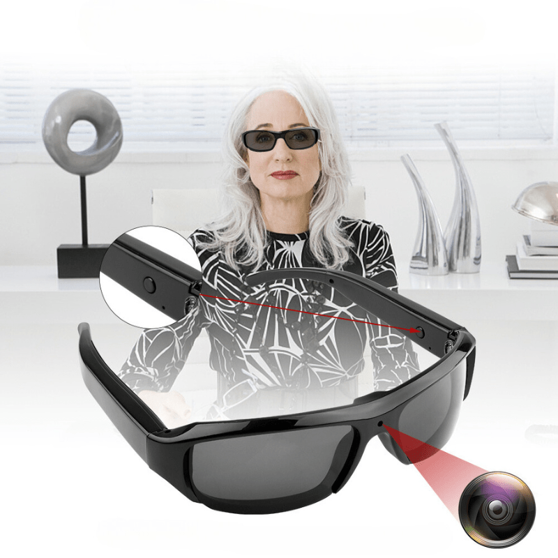 Skanto | Visionara™ | 1080P Smart Glasses with HD Video Recording | Wearable Camera for Outdoor Adventures & Everyday Use